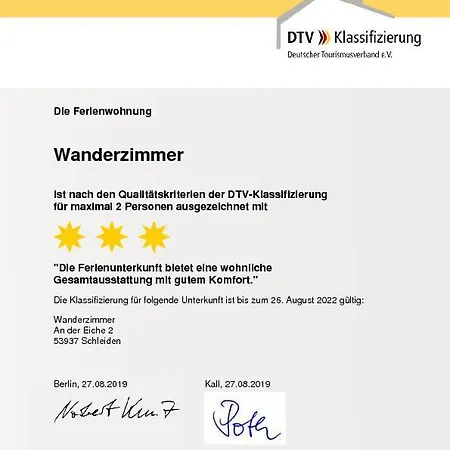 Paulus, Erholung Mitten Im Nationalpark Eifel Schleiden